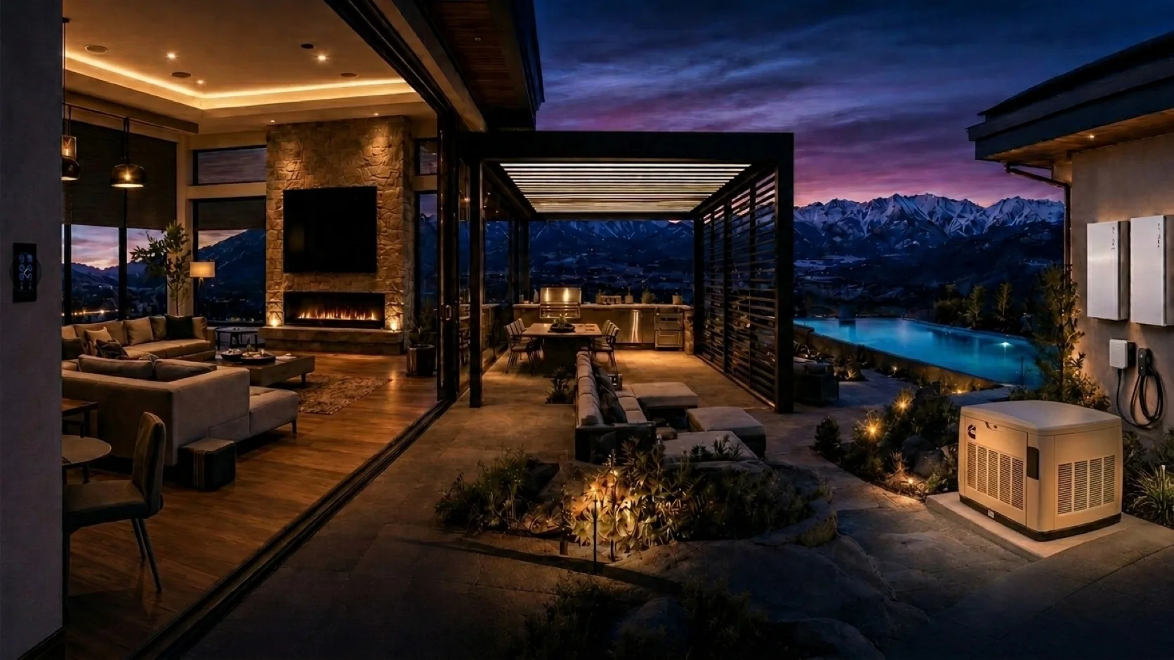 Integrated Colorado home — interior, patio, and energy